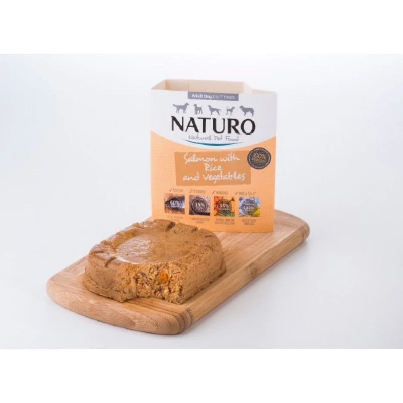 Naturo Dog Grain Free Σολομός Ρύζι και Λαχανικά 400gr ΥΓΡΗ ΤΡΟΦΗ - ΚΟΝΣΕΡΒΕΣ ΣΚΥΛΟΥ