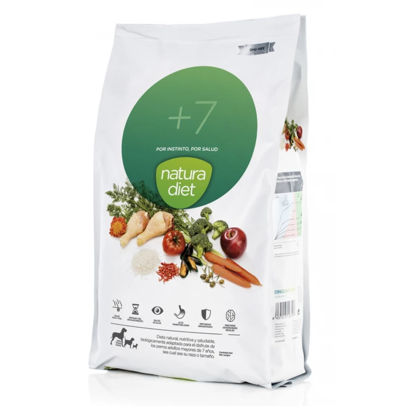 NATURA DIET +7 500GR ΞΗΡΑ ΤΡΟΦΗ ΣΚΥΛΟΥ