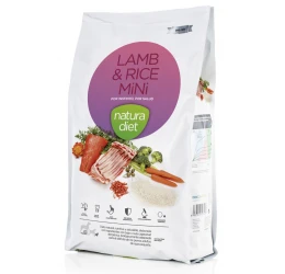 Natura Diet Lamb & Rice Mini 3kg Natura Diet Lamb & Rice Mini 3kg