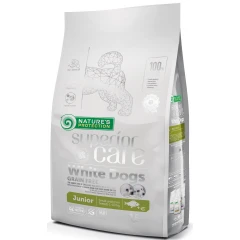 Nature's Protection Superior Care White Dog Small & Mini Junior Λευκά Ψάρια 1,5kg  Nature's Protection Superior Care White Dog Small & Mini Junior Λευκά Ψάρια 1,5kg
