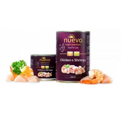 Κονσέρβα Γάτας Nuevo Adult Γαρίδα και Κοτόπουλο 400gr Κονσέρβα Γάτας Nuevo Adult Γαρίδα και Κοτόπουλο 400gr