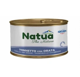 Υγρή Τροφή Γάτας Natua Τόνος με Τσιπούρα σε Ζελέ 85gr