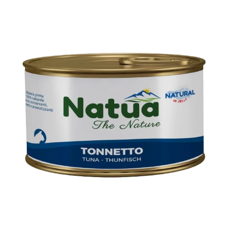 Υγρή Τροφή Γάτας Natua Τόνος σε Ζελέ 150gr Γάτες