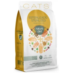 Natura Diet Cat Sterilized Chicken 1,5kg Natura Diet Cat Sterilized Chicken 1,5kg