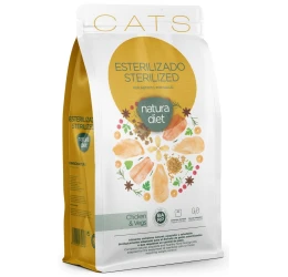 Natura Diet Cat Sterilized Chicken 1,5kg Natura Diet Cat Sterilized Chicken 1,5kg