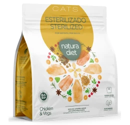 Natura Diet Cat Sterilized Chicken 400gr Natura Diet Cat Sterilized Chicken 400gr