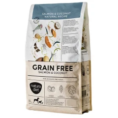 Natura Diet Grain Free Salmon & Coconut Natural Recipe 12kg Natura Diet Grain Free Salmon & Coconut Natural Recipe 12kg