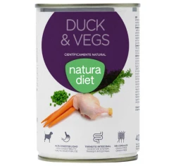 Natura Diet Wet Duck with Vegetables 400gr Natura Diet Wet Duck with Vegetables 400gr