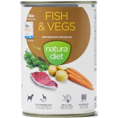 Natura Diet Wet Fish with Vegetables 400gr Natura Diet Wet Fish with Vegetables 400gr