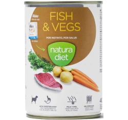 Natura Diet Wet Fish with Vegetables 400gr Natura Diet Wet Fish with Vegetables 400gr