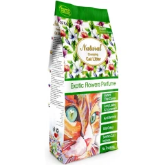 Άμμος Για Γάτες Natural Exotic Flowers 20kg Άμμος Για Γάτες Natural Exotic Flowers 20kg