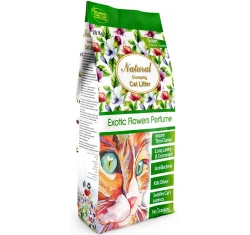 Άμμος Για Γάτες Natural Exotic Flowers 20kg Άμμος Για Γάτες Natural Exotic Flowers 20kg
