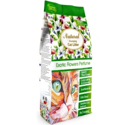 Άμμος Για Γάτες Natural Exotic Flowers 20kg Άμμος Για Γάτες Natural Exotic Flowers 20kg