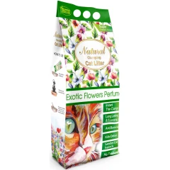 Άμμος Για Γάτες Natural Exotic Flowers 10kg Άμμος Για Γάτες Natural Exotic Flowers 10kg