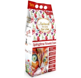 Άμμος Για Γάτες Natural Springtime Flowers 5kg Άμμος Για Γάτες Natural Springtime Flowers 5kg