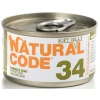 Υγρή Τροφή - Κονσέρβα Γάτας Natural Code 34 Jelly Adult Tuna and Kiwi 85gr ΓΑΤΕΣ