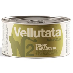 Υγρή Τροφή - Κονσέρβα Γάτας Natural Code Veloute Tuna and Lobster 85gr