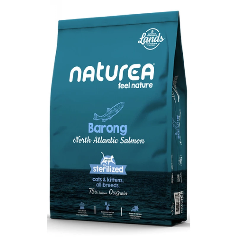 Naturea Lands Barong North Atlantic Salmon 5,5kg Γάτες