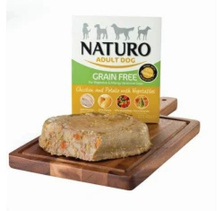 Naturo Dog Grain Free Κοτόπουλο και Πατάτα 400gr Naturo Dog Grain Free Κοτόπουλο και Πατάτα 400gr