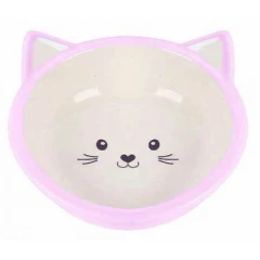 Happy Pet Κεραμικό Μπολ Γάτας Kitten Pink 13x14x4.5cm Happy Pet Κεραμικό Μπολ Γάτας Kitten Pink 13x14x4.5cm