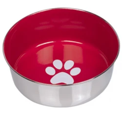 Nobby Ανοξείδωτο Μπωλ Heavy Paw Κόκκινο 1500ml Nobby Ανοξείδωτο Μπωλ Heavy Paw Κόκκινο 1500ml