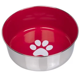 Nobby Ανοξείδωτο Μπωλ Heavy Paw Κόκκινο 900ml Nobby Ανοξείδωτο Μπωλ Heavy Paw Κόκκινο 900ml