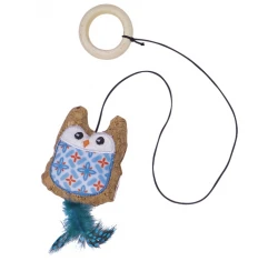 Nobby Παιχνίδι Γάτας Catnip Κουκουβάγια Φελλού 21x7cm Nobby Παιχνίδι Γάτας Catnip Κουκουβάγια Φελλού 21x7cm