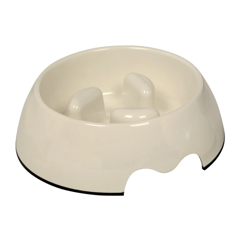 Αντιλαιμαργικό Μπολ για Σκύλους Nobby Anti-gulping bowl L 22x7,5cm 750ml Μπεζ ΣΚΥΛΟΙ