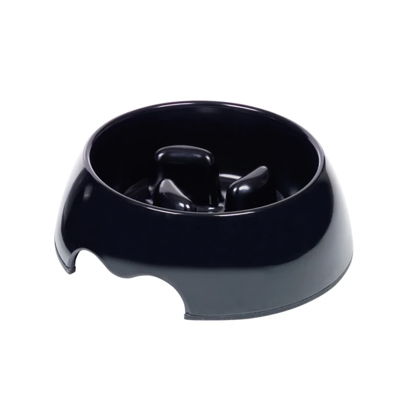 Αντιλαιμαργικό Μπολ για Σκύλους Nobby Anti-gulping bowl Μ 17,5x6,5cm 400ml Μαύρο ΣΚΥΛΟΙ
