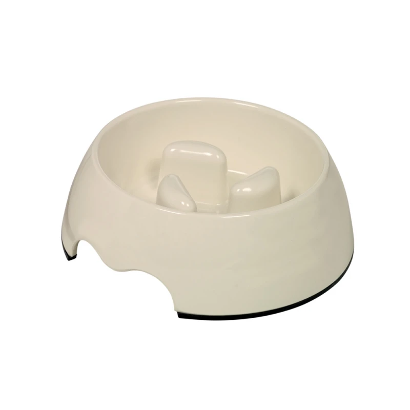 Αντιλαιμαργικό Μπολ για Σκύλους Nobby Anti-gulping bowl Μ 17,5x6,5cm 400ml Μπεζ ΣΚΥΛΟΙ
