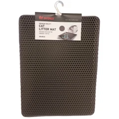 Χαλάκι Συλλογής Άμμου Γάτας Pet Interest Cat Litter Mat με Velcro 45x60cm Μαύρο Χαλάκι Συλλογής Άμμου Γάτας Pet Interest Cat Litter Mat με Velcro 45x60cm Μαύρο