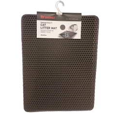 Χαλάκι Συλλογής Άμμου Γάτας Pet Interest Cat Litter Mat με Velcro 45x60cm Μαύρο Χαλάκι Συλλογής Άμμου Γάτας Pet Interest Cat Litter Mat με Velcro 45x60cm Μαύρο