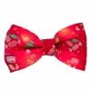 Χριστουγεννιάτικο Παπιγιόν για Σκύλους με Led Φωτισμό Nobby Bow Tie flashing 10x6cm Κόκκινο Σκύλοι
