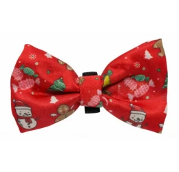 Χριστουγεννιάτικο Παπιγιόν για Σκύλους με Led Φωτισμό Nobby Bow Tie flashing 10x6cm Κόκκινο