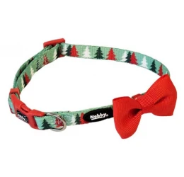Χριστουγεννιάτικο Περιλαίμιο Nobby Xmas με Παπιγιόν M 20mm (πάχος) x 30-42cm (μήκος) Χριστουγεννιάτικο Περιλαίμιο Nobby Xmas με Παπιγιόν M 20mm (πάχος) x 30-42cm (μήκος)