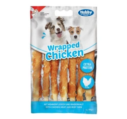Λιχουδιά Σκύλου Nobby StarSnack Classic BBQ Wrapped Chicken 80gr Λιχουδιά Σκύλου Nobby StarSnack Classic BBQ Wrapped Chicken 80gr