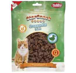 Λιχουδιές Γάτας Nobby Cat Starsnack Croquette Duck 125g με Πάπια Λιχουδιές Γάτας Nobby Cat Starsnack Croquette Duck 125g με Πάπια