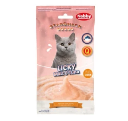 Λιχουδιές Γάτας Nobby Starsnack Licky Cat Malt & Tuna 5x15gr με Βύνη & Τόνο σε Φακελάκι Λιχουδιές Γάτας Nobby Starsnack Licky Cat Malt & Tuna 5x15gr με Βύνη & Τόνο σε Φακελάκι
