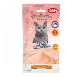 Λιχουδιές Γάτας Nobby Starsnack Licky Cat Malt & Tuna 5x15gr με Βύνη & Τόνο σε Φακελάκι Λιχουδιές Γάτας Nobby Starsnack Licky Cat Malt & Tuna 5x15gr με Βύνη & Τόνο σε Φακελάκι