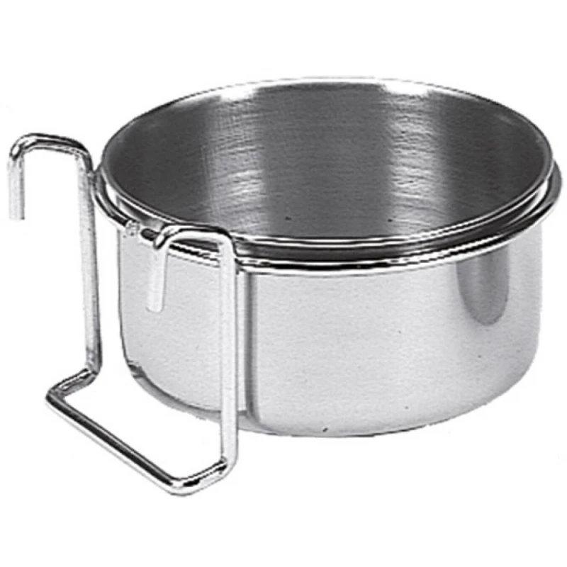 Nobby Μεταλλικό Μπολ με Γάντζο Στήριξης 150ml Πουλιά