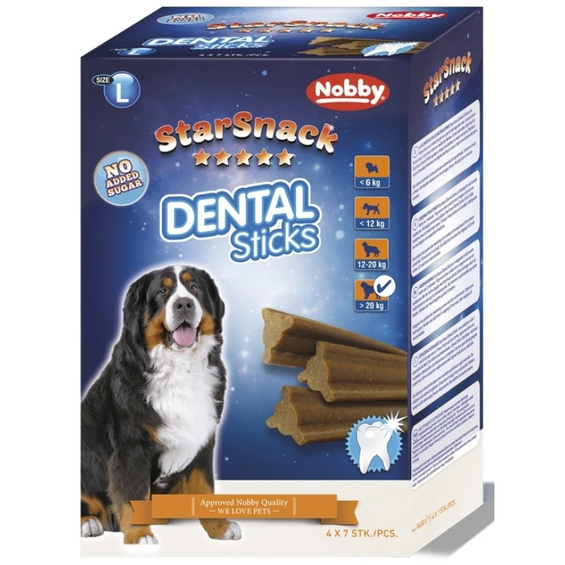 Nobby Dental Sticks Large 28 τεμάχια Σκύλοι