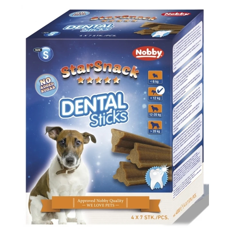 Nobby Dental Sticks small 28 τεμάχια Σκύλοι