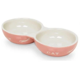 Nobby Κεραμικό Διπλό Μπολ Γάτας 2x130ml Nobby Κεραμικό Διπλό Μπολ Γάτας 2x130ml