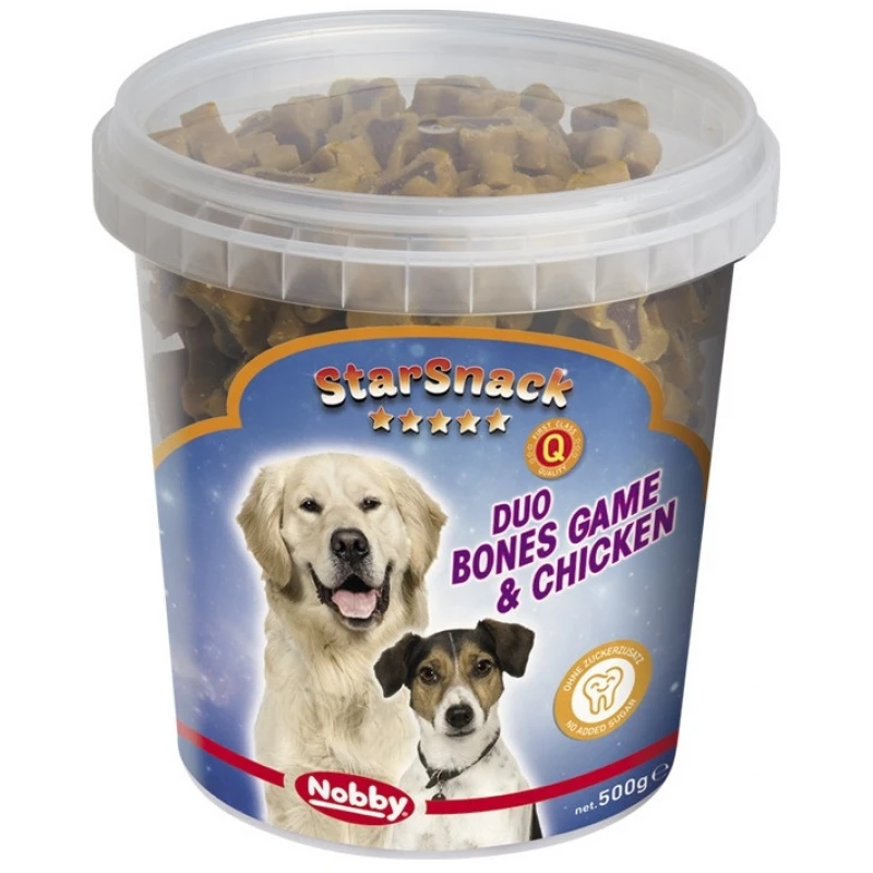 Nobby Λιχουδιές StarSnack Duo Bones 500gr ΣΚΥΛΟΙ