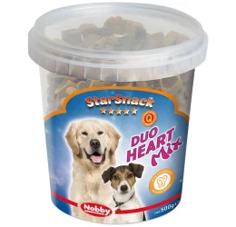 Nobby Λιχουδιές StarSnack Duo Heart Mix 500gr Nobby Λιχουδιές StarSnack Duo Heart Mix 500gr