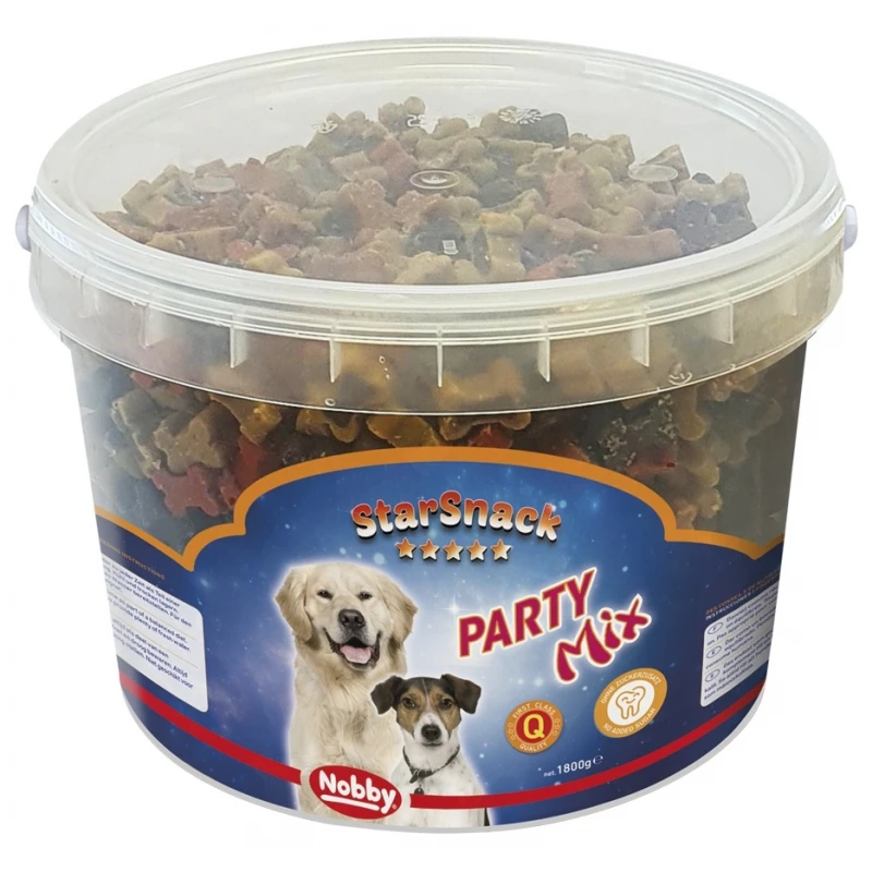 Nobby Λιχουδιές StarSnack Party Mix 1,8kg ΛΙΧΟΥΔΙΕΣ & ΚΟΚΑΛΑ