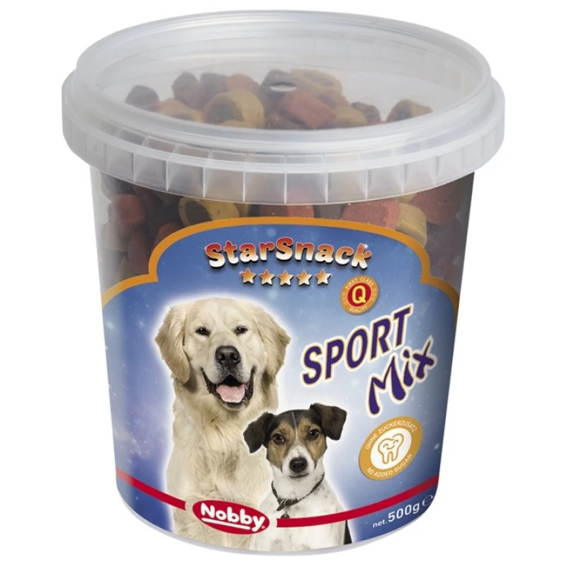 Nobby Λιχουδιές StarSnack Sport Mix 500gr ΣΚΥΛΟΙ