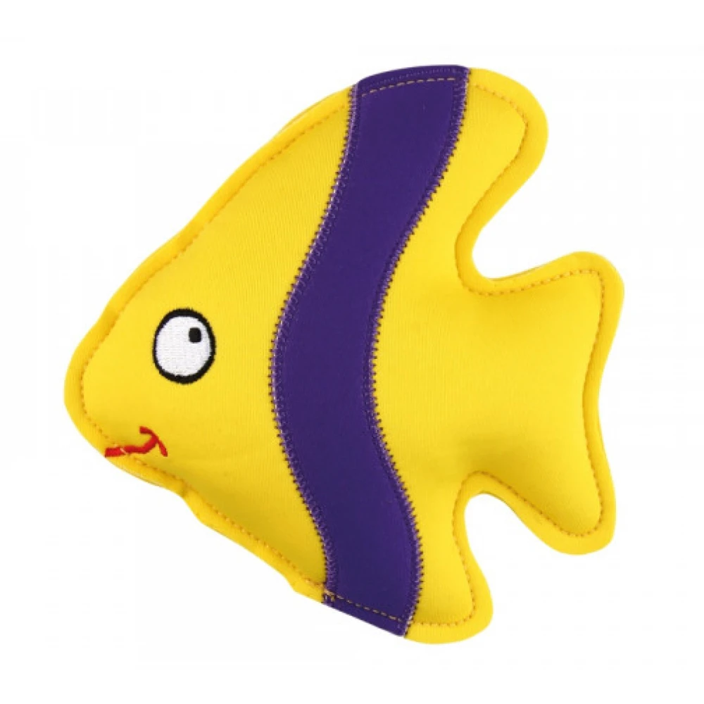 Fish And Rari Παιχνίδι Σκύλου Nobby Fish Floating Ψάρι με Ήχο 14.5cm Κίτρινο| petshop88