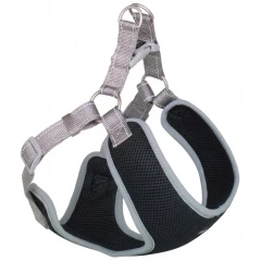 Σαμαράκι Γιλέκο Σκύλου Nobby Black Mesh Reflect Γκρι (Πλάτος 1cm X Περιφ 41-46cm) Σαμαράκι Γιλέκο Σκύλου Nobby Black Mesh Reflect Γκρι (Πλάτος 1cm X Περιφ 41-46cm)