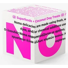 Λιχουδιές για Σκύλους Noma με Superfoods & Καρύδα 140gr Λιχουδιές για Σκύλους Noma με Superfoods & Καρύδα 140gr